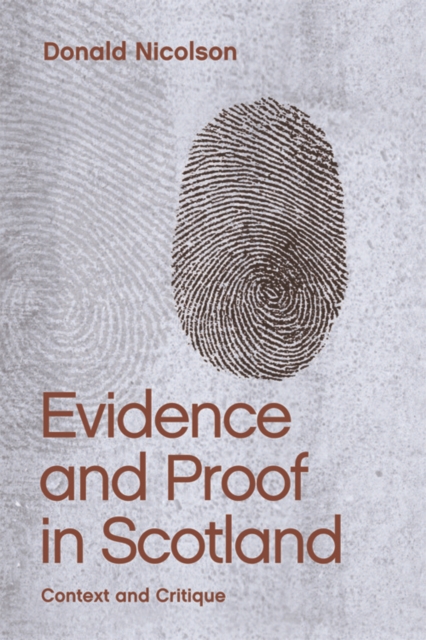 Evidence and Proof in Scotland