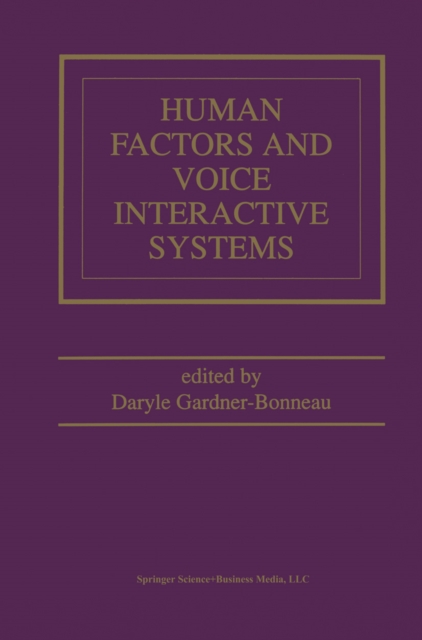 Human Factors and Voice Interactive Systems