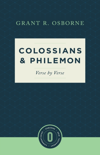 Colossians & Philemon Verse by Verse