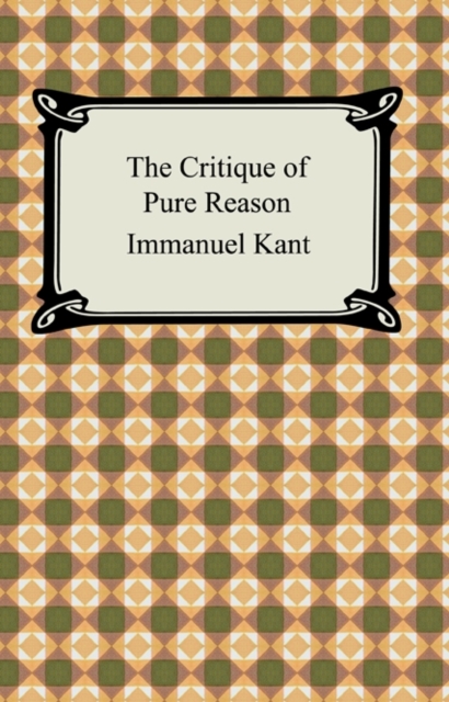 Critique of Pure Reason