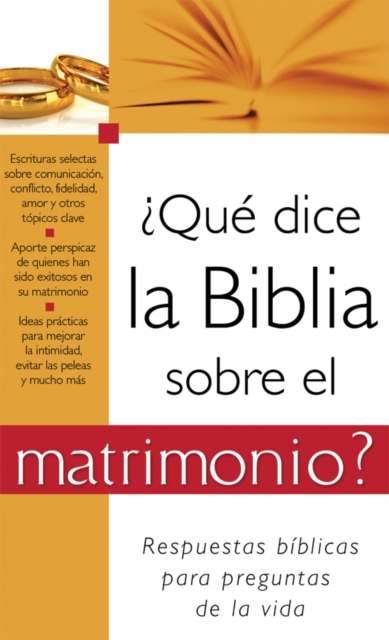 ¿Qué dice la Biblia sobre el matrimonio?