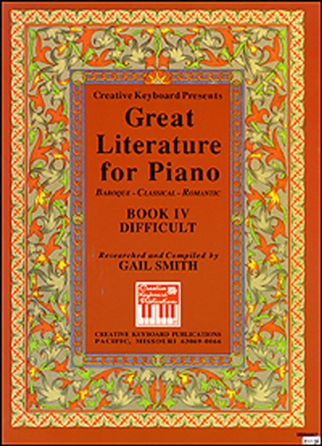 Great Literature for Piano Book 4 (Difficult)