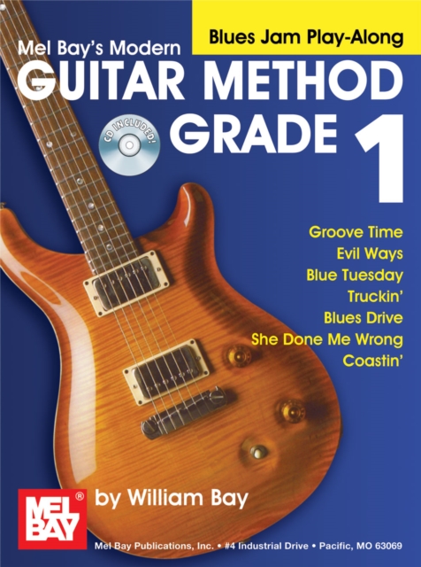 &quote;Modern Guitar Method&quote; Series Grade 1, Blues Jam Play-Along