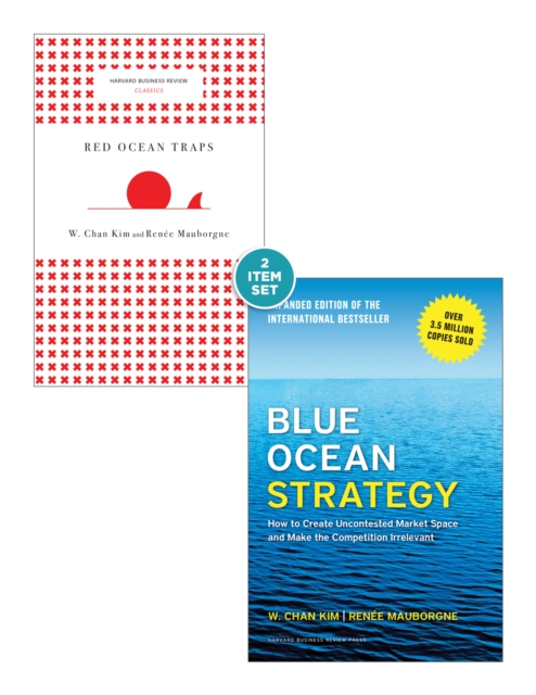 Blue Ocean Strategy with Harvard Business Review Classic Article &quote;Red Ocean Traps&quote; (2 Books)